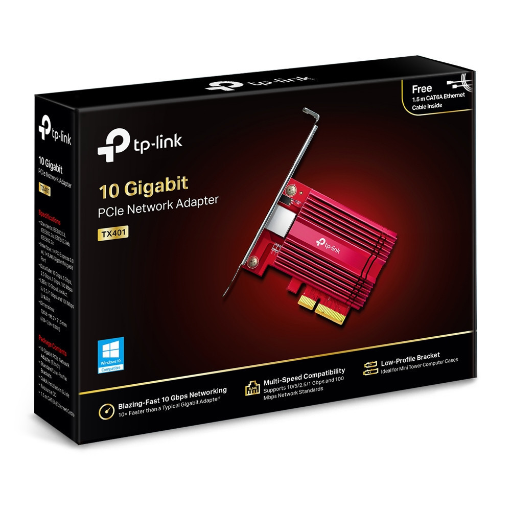 Мережевий адаптер TP-Link TX401 ( 24089 ) Харьков - изображение 4