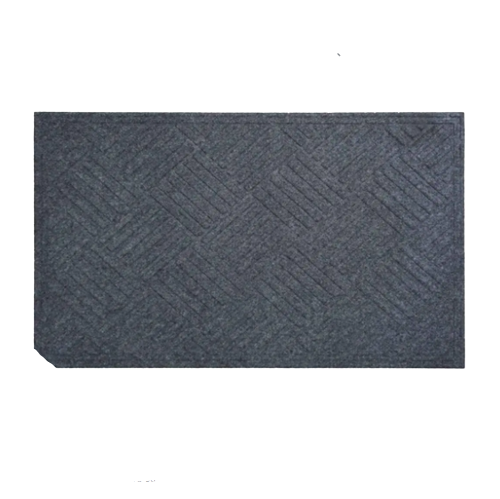 Килимок побутовий текстиль 40*60*0,5см К-501-1 сірий ДУБНО Житомир - фото 1