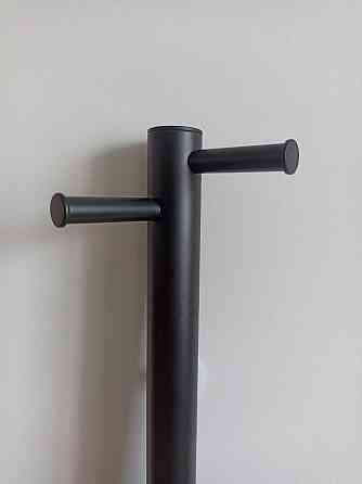 Електрична рушникосушка Mario Рей-I 1100x30/130 TR таймер-регулятор чорний Київ