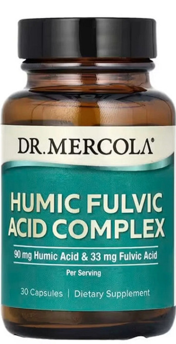 Гумінова та фульвова кислота Dr. Mercola Humic Fulvic Acid Complex 30 капс Київ - фото 1
