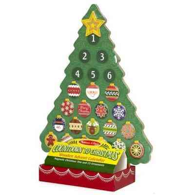 Игровой набор Melissa&Doug Новогодний деревянный магнитный календарь (MD13571) Винница