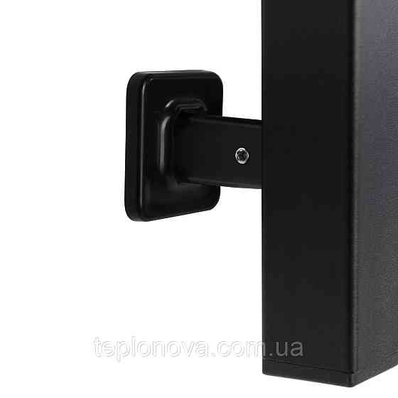 Полотенцесушитель Largo 500х1200 Sensor с Wi-Fi, правый с таймером, черный муар Черновцы