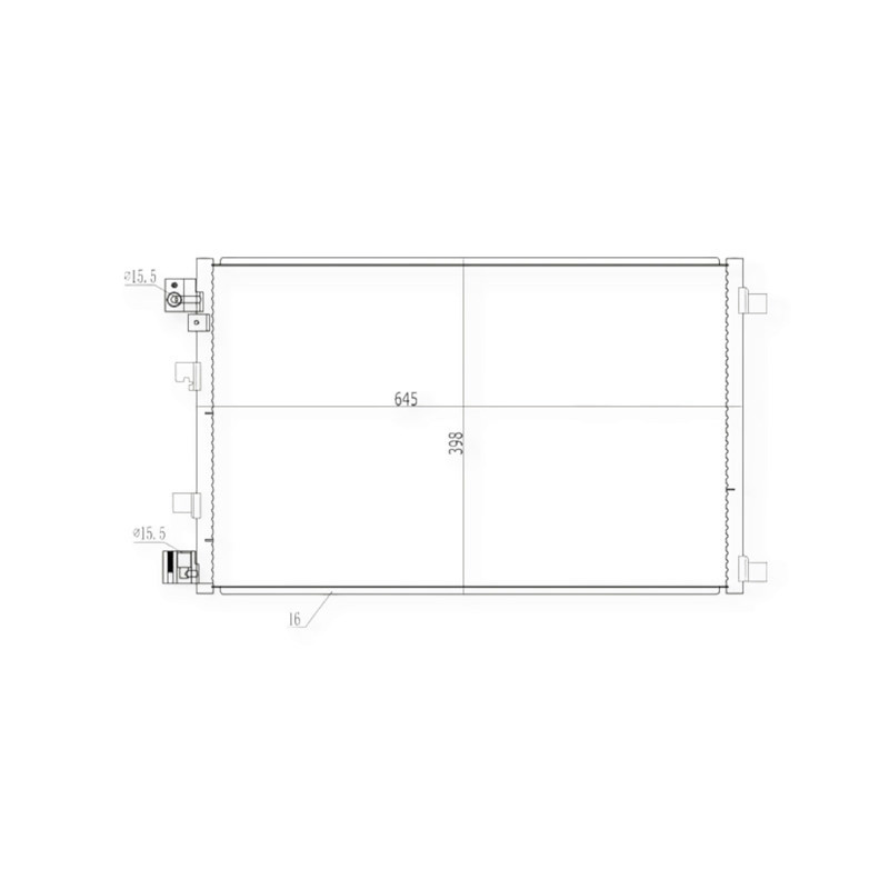 Радиатор кондиционера автомобиль Нисан Qashqai 1.5 07- Мукачево - изображение 1