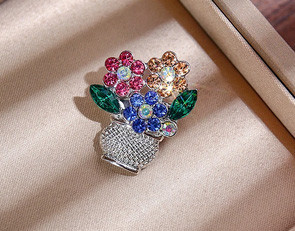 Брошь оригинальная Цветы Киев - изображение 1