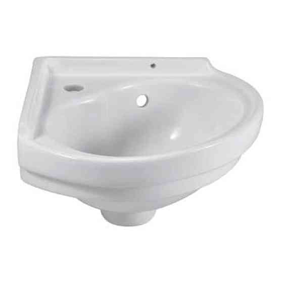 УМЫВАЛЬНИК КУТОВИЙ 40 CORNER WB-CO-40 Киев