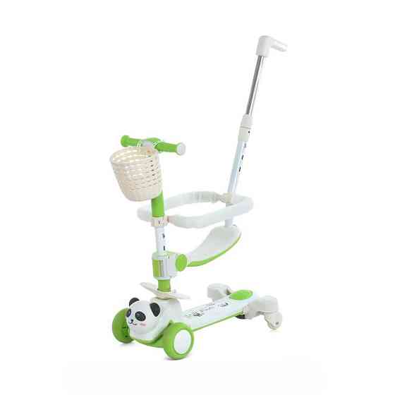 Самокат детский трехколесный 5 в 1 JR3-142-GR, колеса со светом Винница