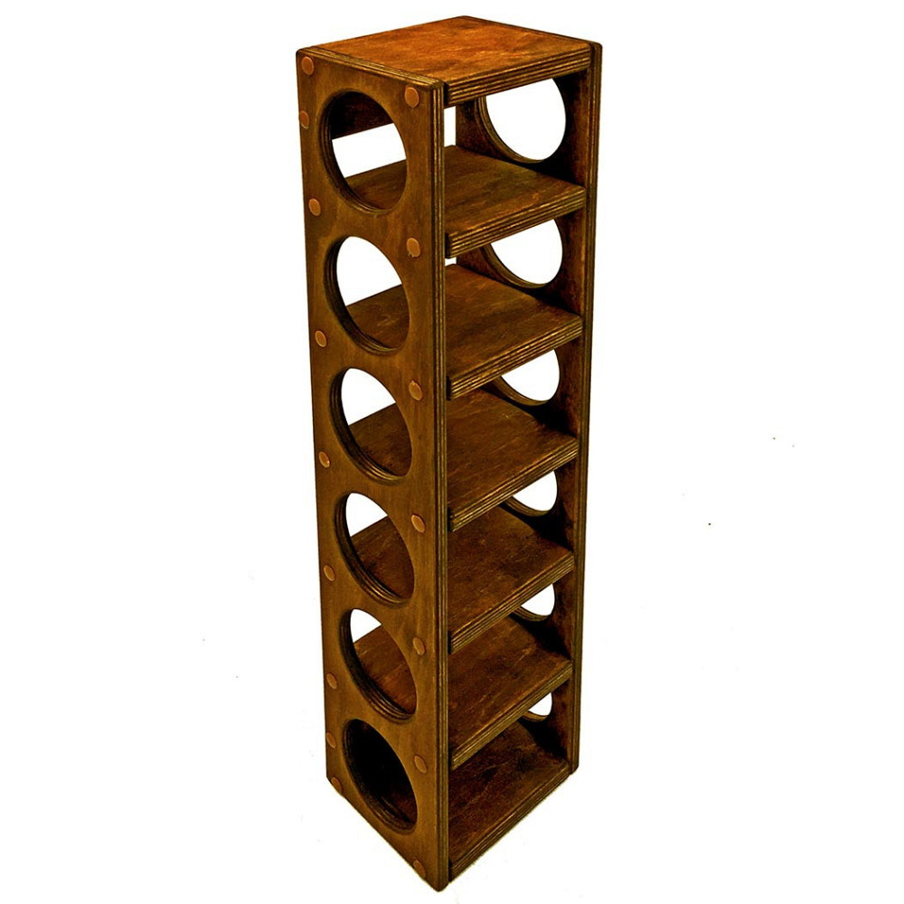 Настільна винна полиця "Хейліс" латте Миколаїв - фото 1