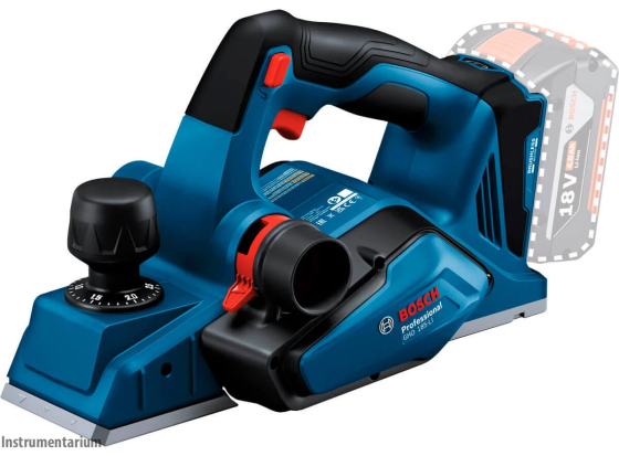 Потужний акумуляторний рубанок Bosch Professional GHO 185-LI : без АКБ, 14000 об/хв (06015B5021) Київ