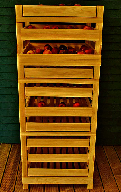 Стелаж для овочів і фруктів "Квадо" каррі Миколаїв - фото 1