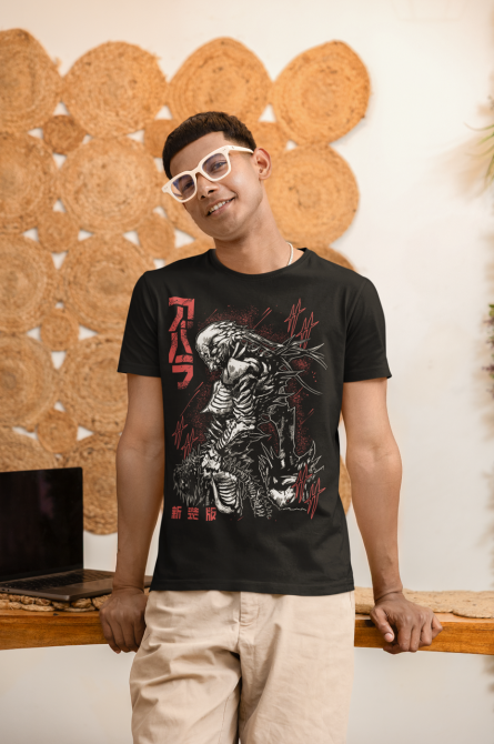 Футболка аниме Абара Манга Ангел Деатх оверсайз (S/M/L) Черний AnimeJ0721 Днепр - изображение 4