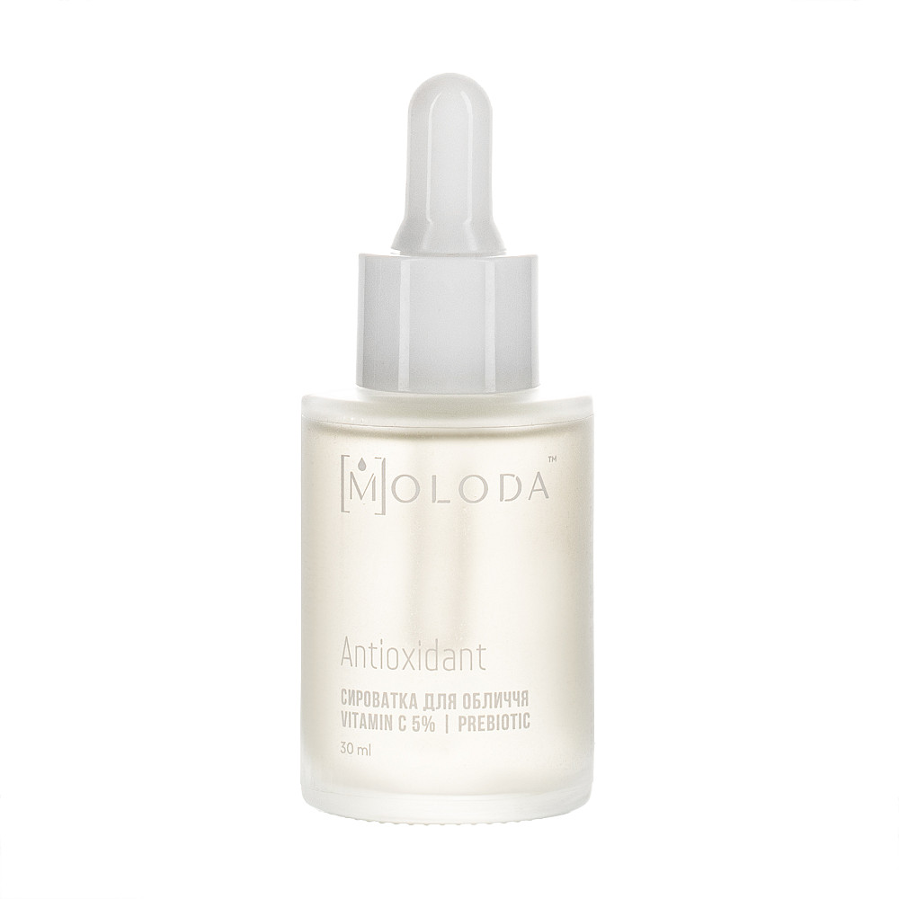 Сыворотка с витамином C Antioxidant serum Vitamin C 5% Prebiotic Moloda 30 мл Киев - изображение 2