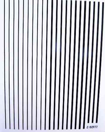 Металлизированные гибкие ленты 3 D полоски на липкой основе- черные. Киев