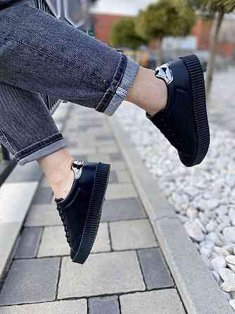 Vices Кросівки жіночі VICES 7170-1 чорні (весна-осінь, еко-шкіра) (1493) Коломыя