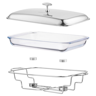 Мармит Ardesto Black Mars Rectangle 3 л (AR2415FW) Вінниця - фото 7