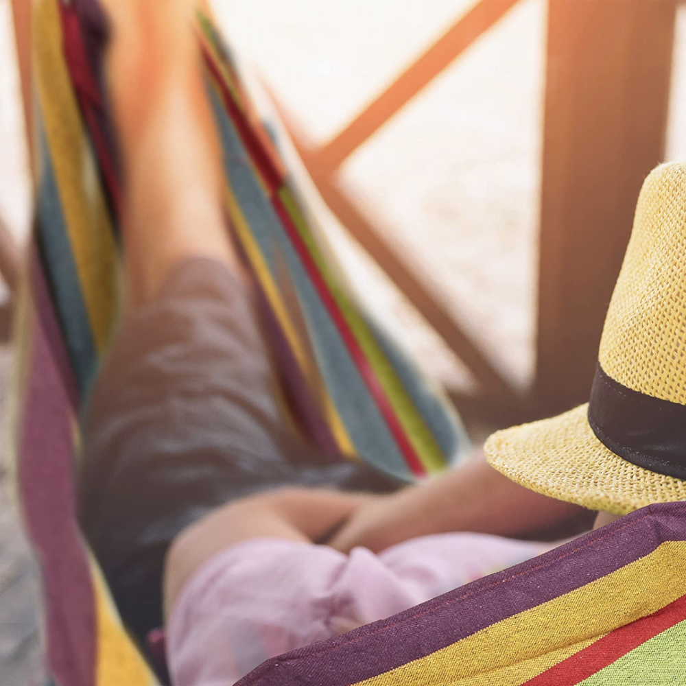 Гамак гавайський Jumi Garden тканинний з чохлом кольоровий Киев - изображение 10