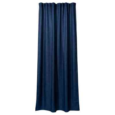 Штора Ardesto рогожка 100% полиэстер, 150х270 см синий темный (ART1020NA) Винница
