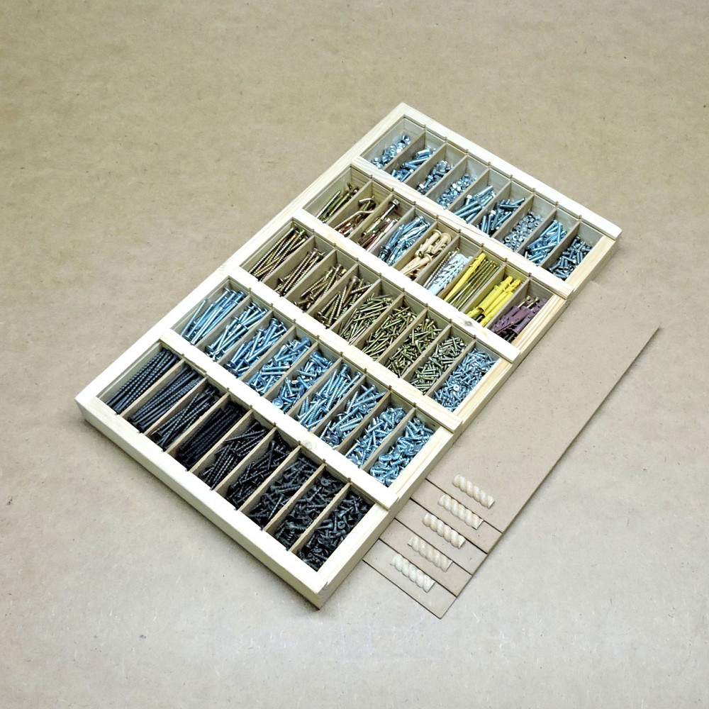 Набір 5х метизів універсальний 2424 шт Миколаїв - фото 1