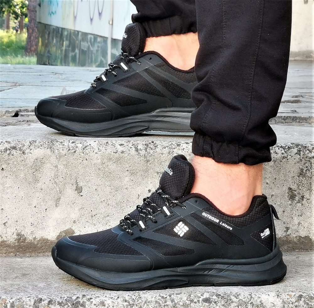 Кроссовки Соluмb!а ТЕРМО Мужские Чёрные Зимние (размеры: 41) Днепр - изображение 2