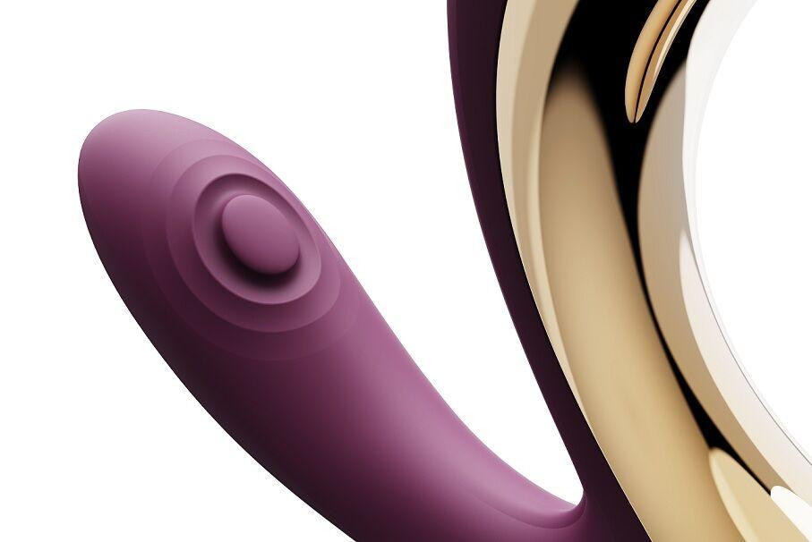 Вібратор-пульсатор з вакуумною насадкою Zalo – Talis G-Spot PulseWave Vibrator Velvet Purple Sex Aura Київ - фото 4
