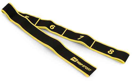 Резинка для фітнесу з петлями 12-30кг HS-N904GB жовта Київ