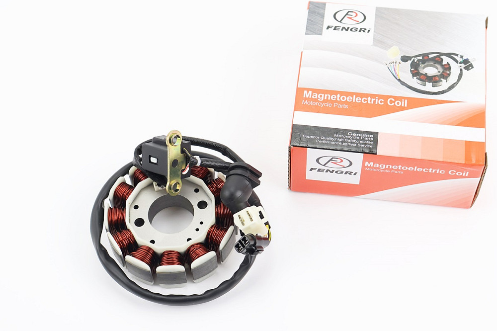 BOXER BM/BMX 150cc Статор магнето (генератора) (12 котушок роз'єм "мама 2+2") "PF351069" Бершадь - фото 1