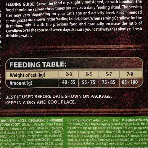 Корм сухий Carnilove Cat Hairball Controll для дорослих котів для виведення шерсті з качкою та фазаном 2 кг Київ