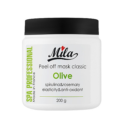 Альгинатная маска против морщин Оливка Peel Off Mask Olive Mila Perfect 200 г Винница - изображение 1