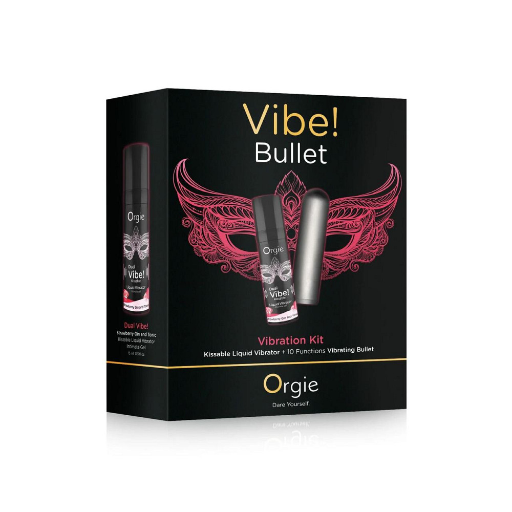 Набір Orgie Vibe Bullet: рідкий вібратор та віброкуля Sex Aura Київ - фото 1