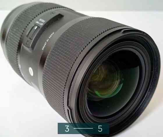Объектив SIGMA 18-35mm. 1.8 DC for Canon. Киев