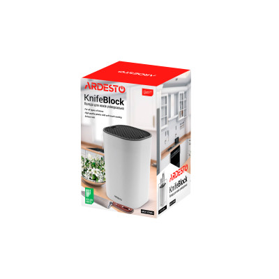 Подставка для ножей Ardesto Gemini 23 см White (AR2123WH) Винница - изображение 2