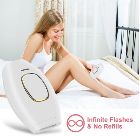 Лазерний епілятор IPL Hair Removal для безболісного видалення волосся, до 999 000 спалахів, LED-дисплей Одеса - фото 1