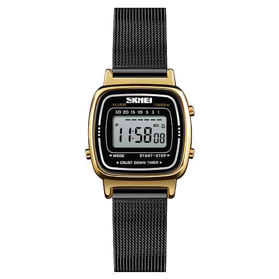 Skmei 1901MHGDBK Gold-Black Mesh SBR Киев