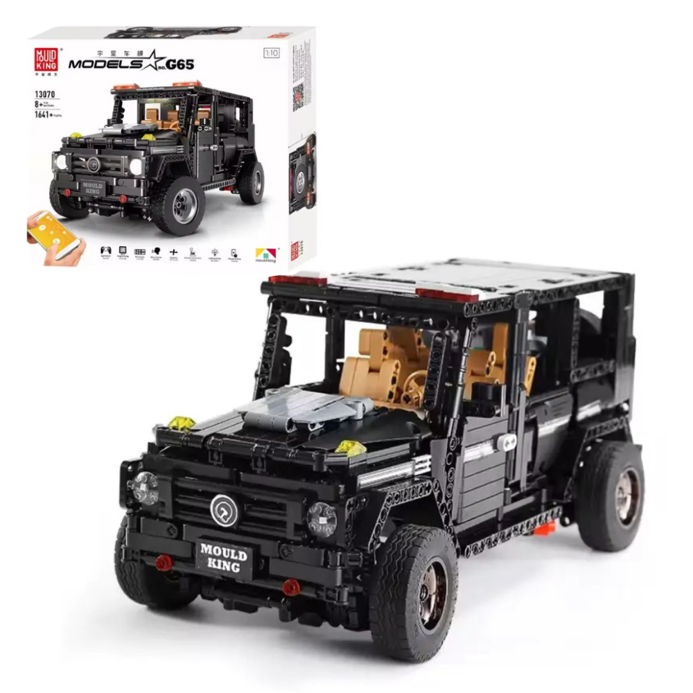 Конструктор дитячий. Джип-позашляховик ігровий Mercedes-Benz G65 на дистанційному управлінні на 1641 деталь Кам'янець-Подільський - фото 1