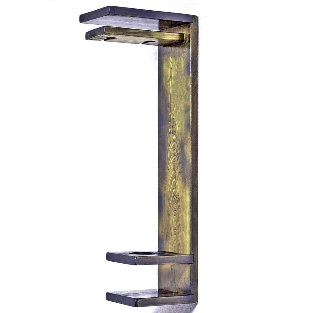 Настінна винна полиця "Фумото" рустикал Миколаїв - фото 1