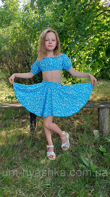 Стильный детский костюм с топом 116-164 Кривой Рог - изображение 3