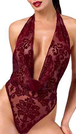 Боді Noir Handmade F386 Kink Royal cascade bodysuit L Sex Aura Київ
