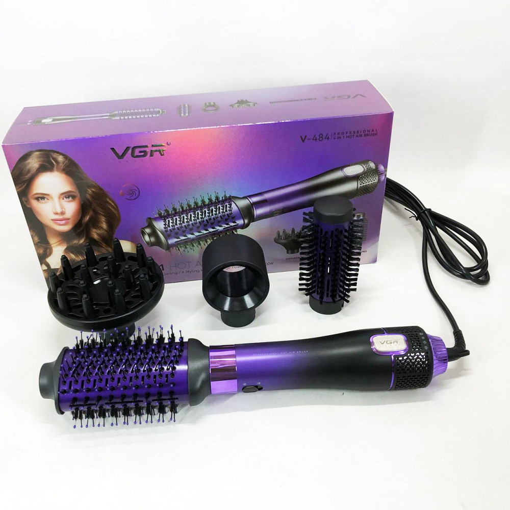 Хорошая фен щетка вращающаяся, Профессиональный фен для работы, Фен брашинг стайлер IK-82 Львов - изображение 6