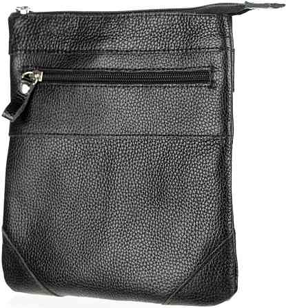 Сумка SHVIGEL 11025 кожаная Черная Киев