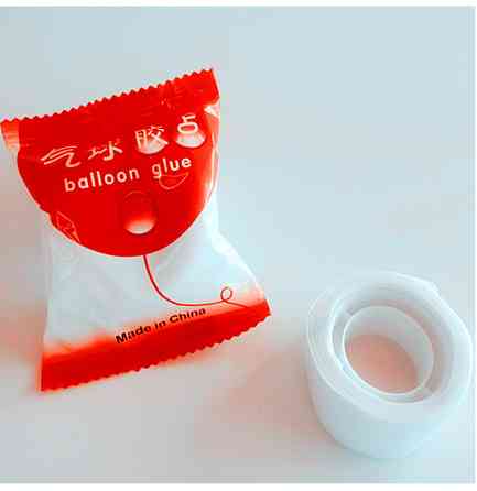 Скотч для шариков 100 штук one size прозрачный Киев