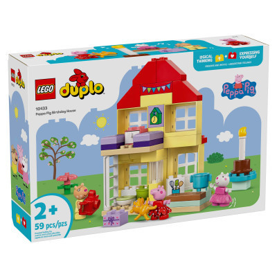 Конструктор LEGO DUPLO Peppa Pig Святковий будинок Пеппи (10433) Вінниця - фото 1