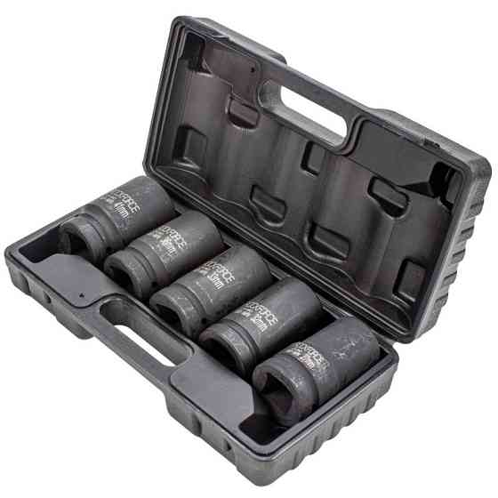 Набор головок ударных глубоких 1''5пр.(12гр.)(27,32,33,36,41мм),в кейсе ROCKFORCE RF-8051-9MPB Одесса