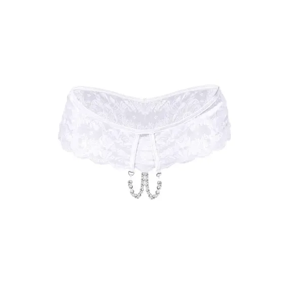 Сексуальні відкриті трусики Art of Sex - Isabell, колір білий, розмір XS-M Львів