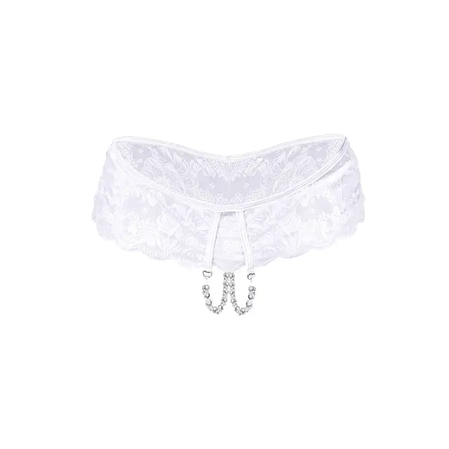 Сексуальні відкриті трусики Art of Sex - Isabell, колір білий, розмір XS-M Львів - фото 2