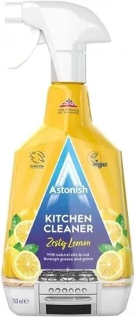 Спрей для чистки кухни із запахом лимона Astonish Kitchen Cleaner 750 мл. Львів