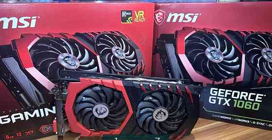 Видеокарта MSI 1060 6Gb. Киев