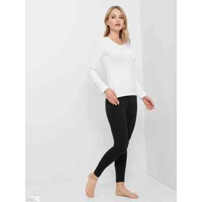 Лонгслив Kappa T-shirt Manica Lunga Girocollo K2601 Bianco білий M (8054954012703) Винница