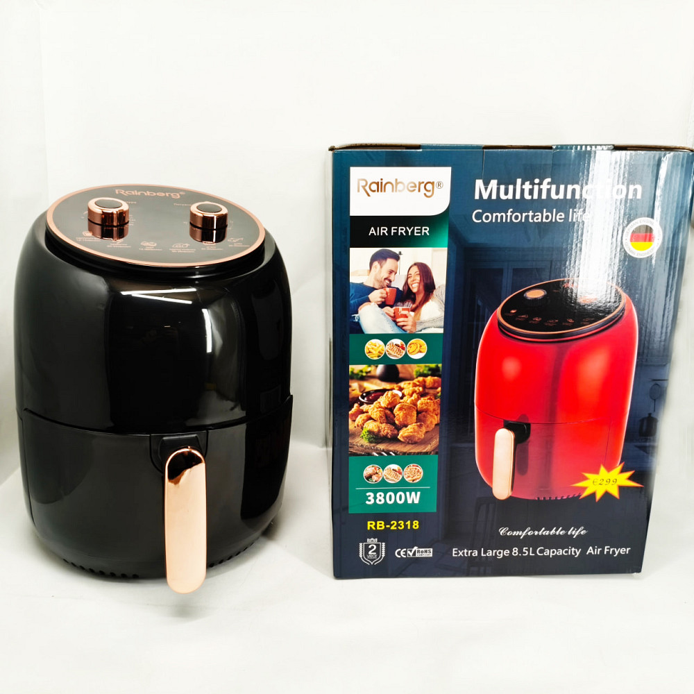 Міні фритюрниця Rainberg RB-2318 3800Вт 8.5л, Фритюрниця з функцією смаження без олії TV-83 Львів - фото 11