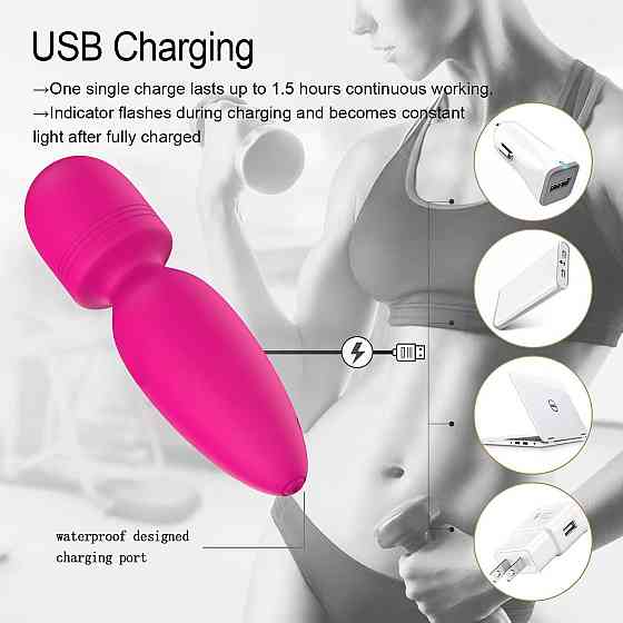 Міні-вібратор мікрофон Every Night Toys Amy рожевий, 10 режимів вібрації Sex Aura Київ