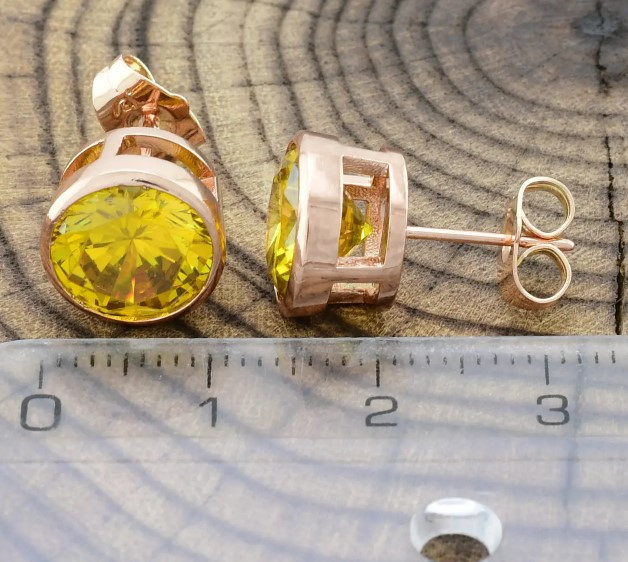 Серьги гвоздики котята 23584, размер 11*11мм, позолота РО Киев - изображение 1