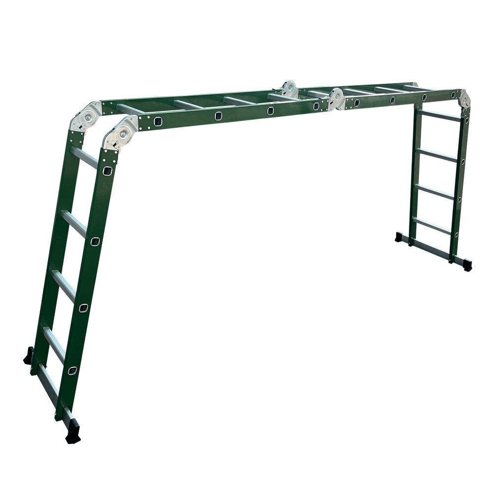 Драбина багатоцільова комбінована 4х3 щаблі 3.70 м GRAD (5031715) Київ - фото 2